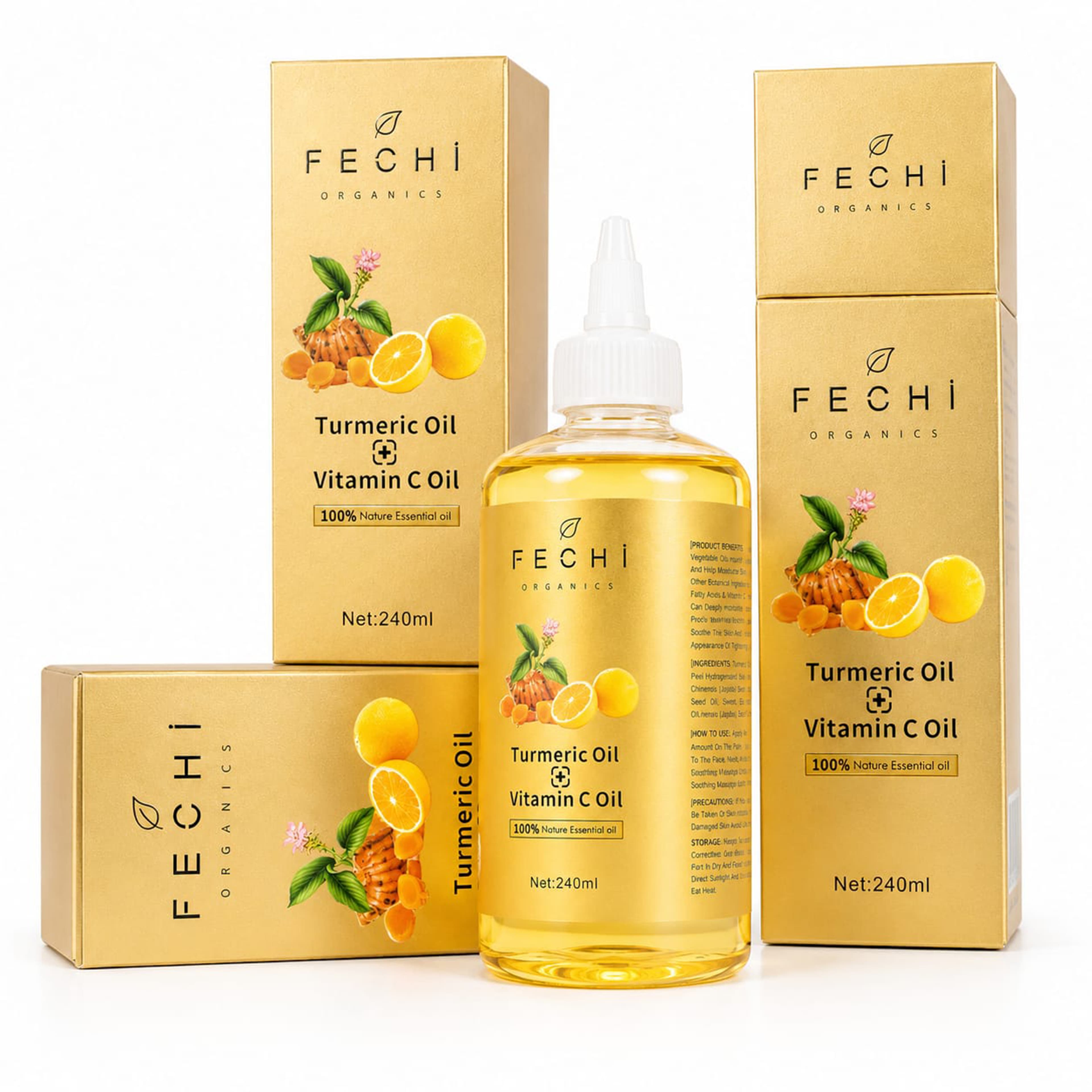 Fechi Organics tumeric oil